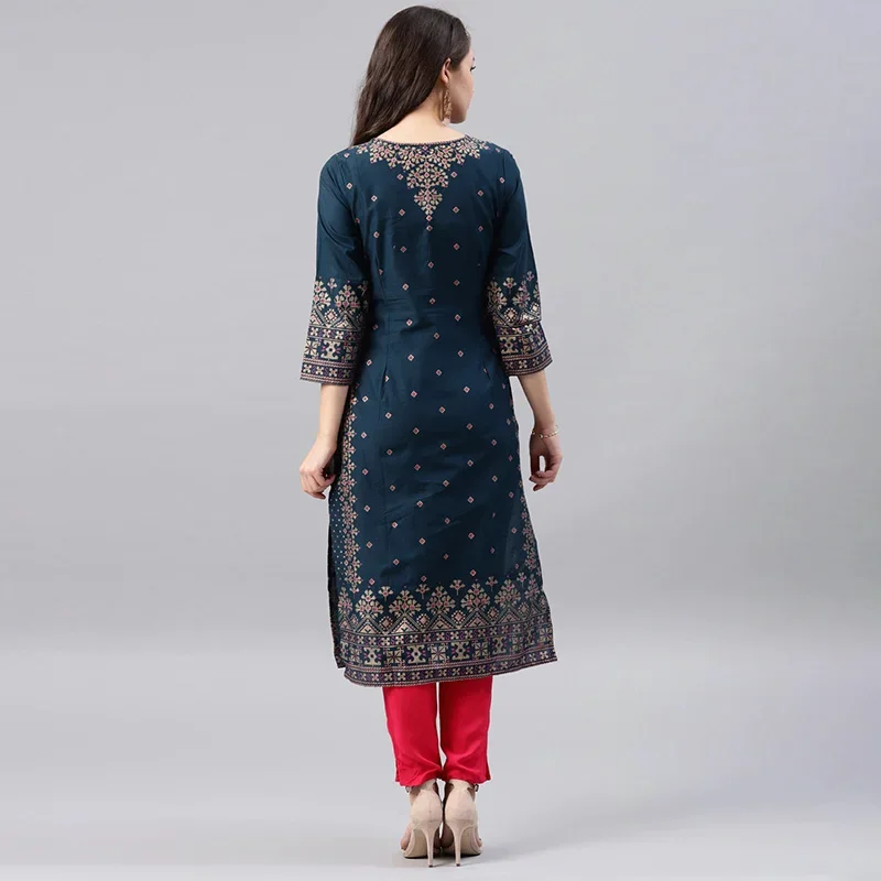 Robe Indienne en Coton Imprimé - Summer Clothing India avis et prix
